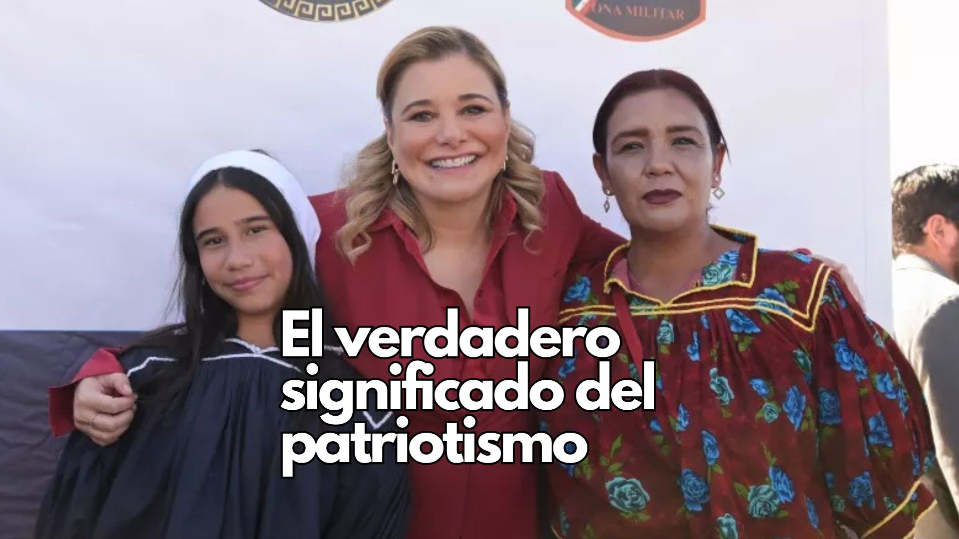 Maru Campos destaca que ser patriota es respetar la ley, rechazar el crimen y construir un México libre, próspero y unido.