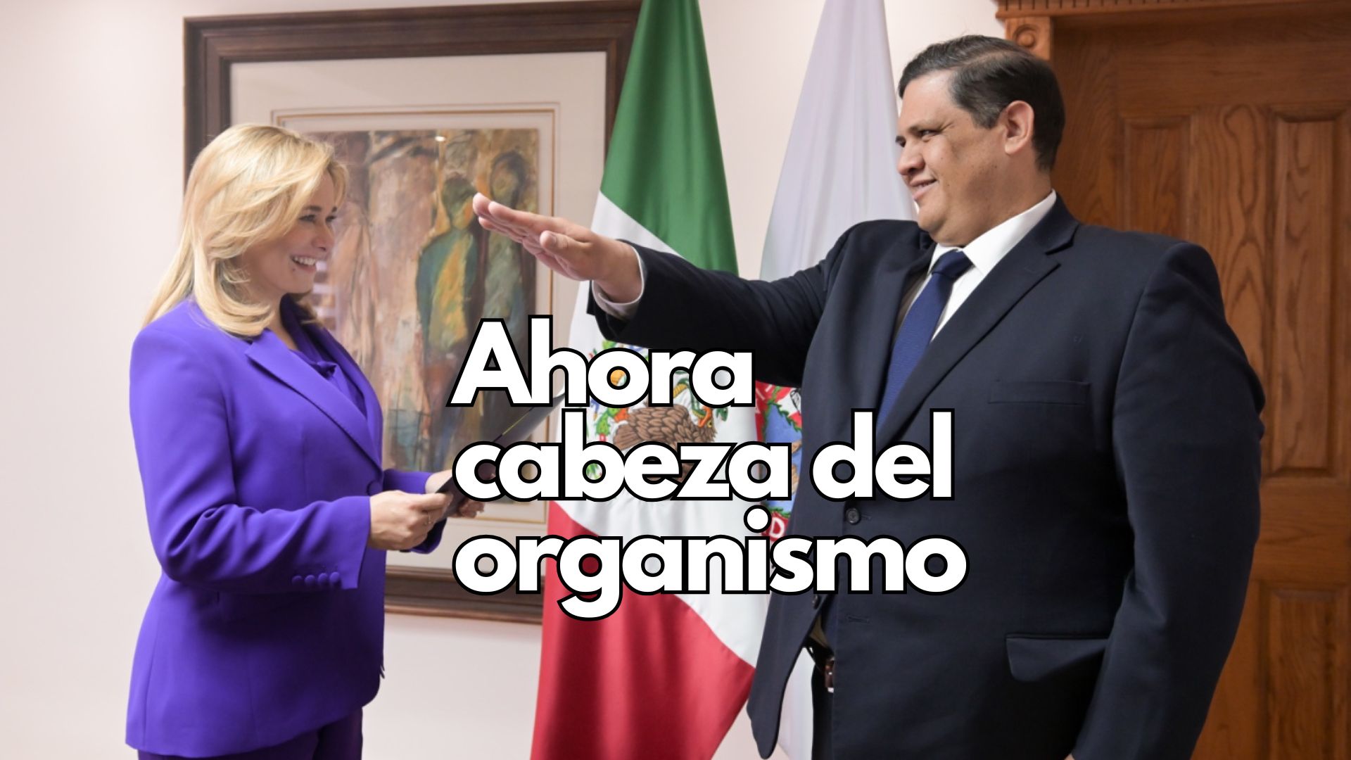 Maru Campos designa a Leonardo Meza Fourzan como nuevo titular del Registro Público de la Propiedad