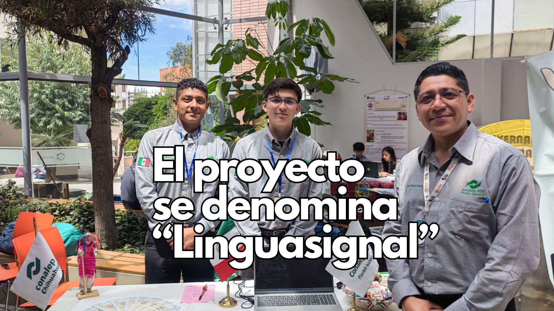 Obtienen estudiantes del Conalep medalla de bronce en Bolivia