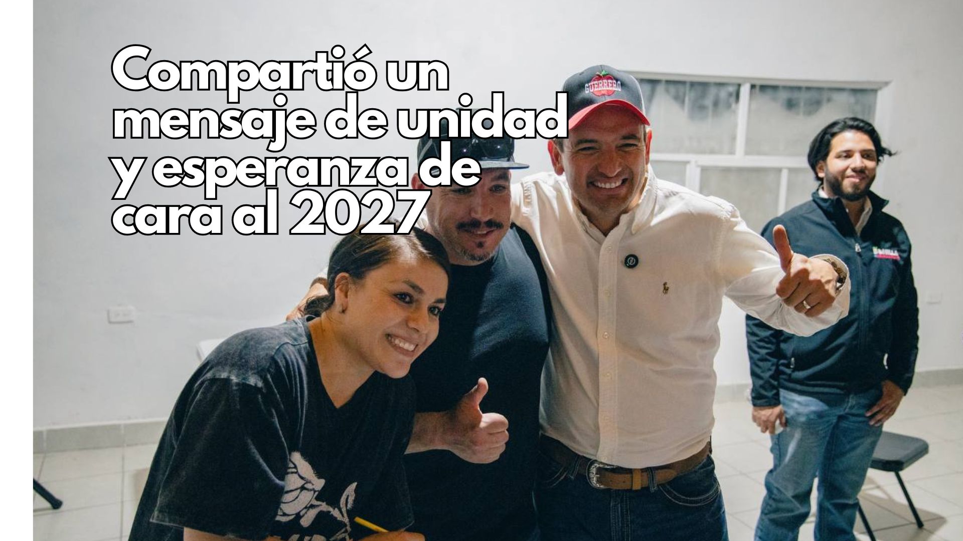 Marco Bonilla llama a la unidad y esperanza ante el reto de 2027: 'A MORENA no hay que temer'