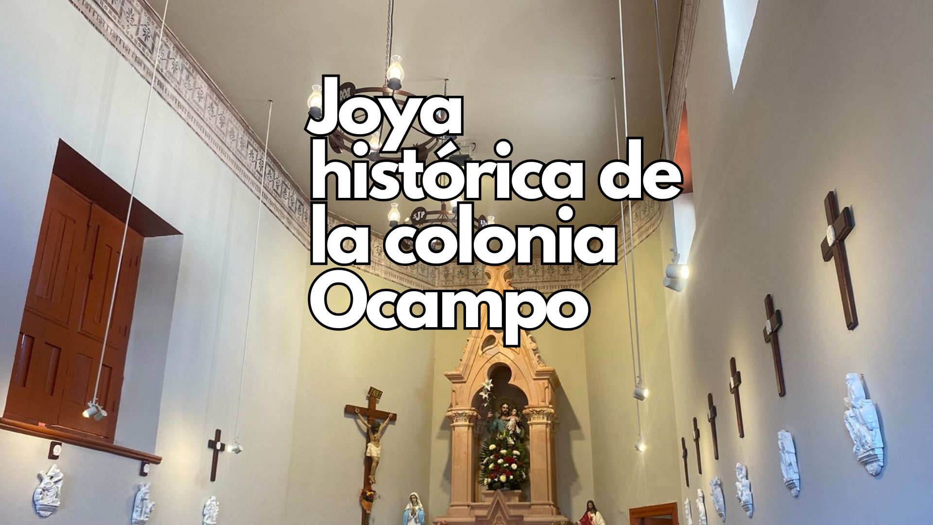 Reinaugura Turismo capilla de la Ex Hacienda del Torreón: joya histórica de la colonia Ocampo