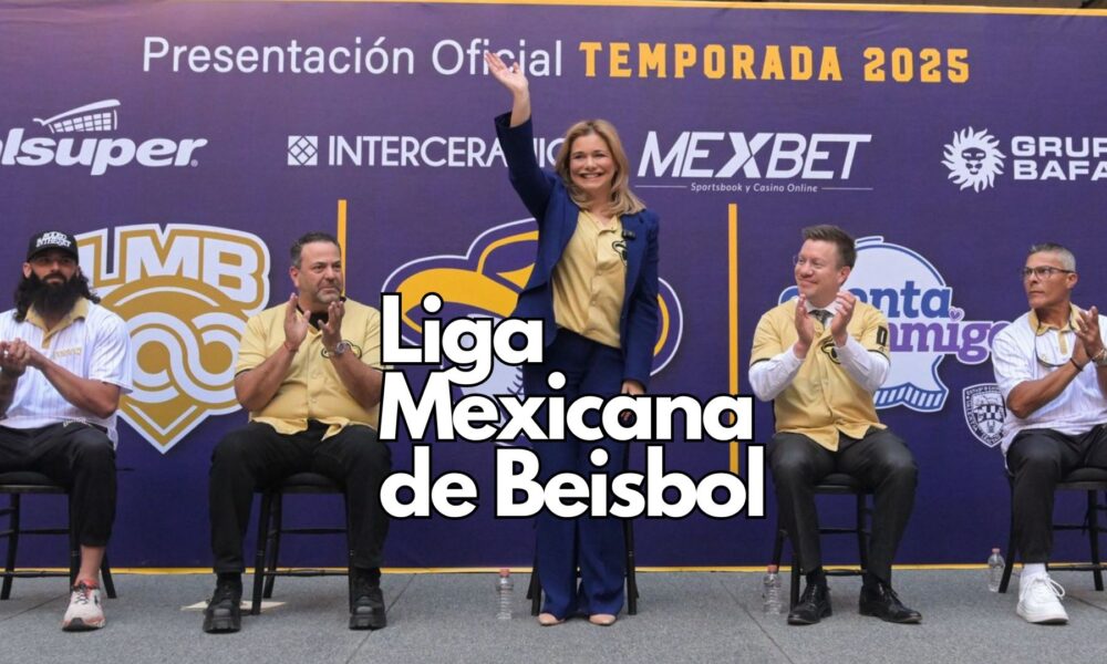 Maru Campos acompaña a los Dorados de Chihuahua en la presentación de la temporada 2025 de la LMB