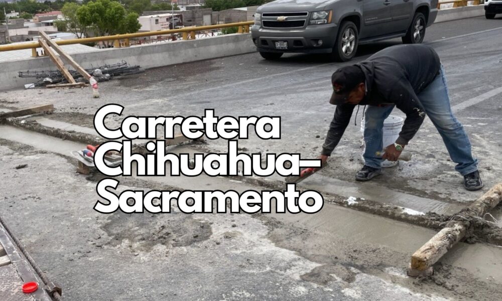 Finaliza SCOP mantenimiento estructural en puente del tramo Chihuahua–Sacramento