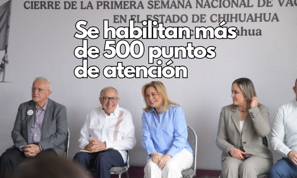 Reconocen esfuerzo conjunto contra el brote de sarampión