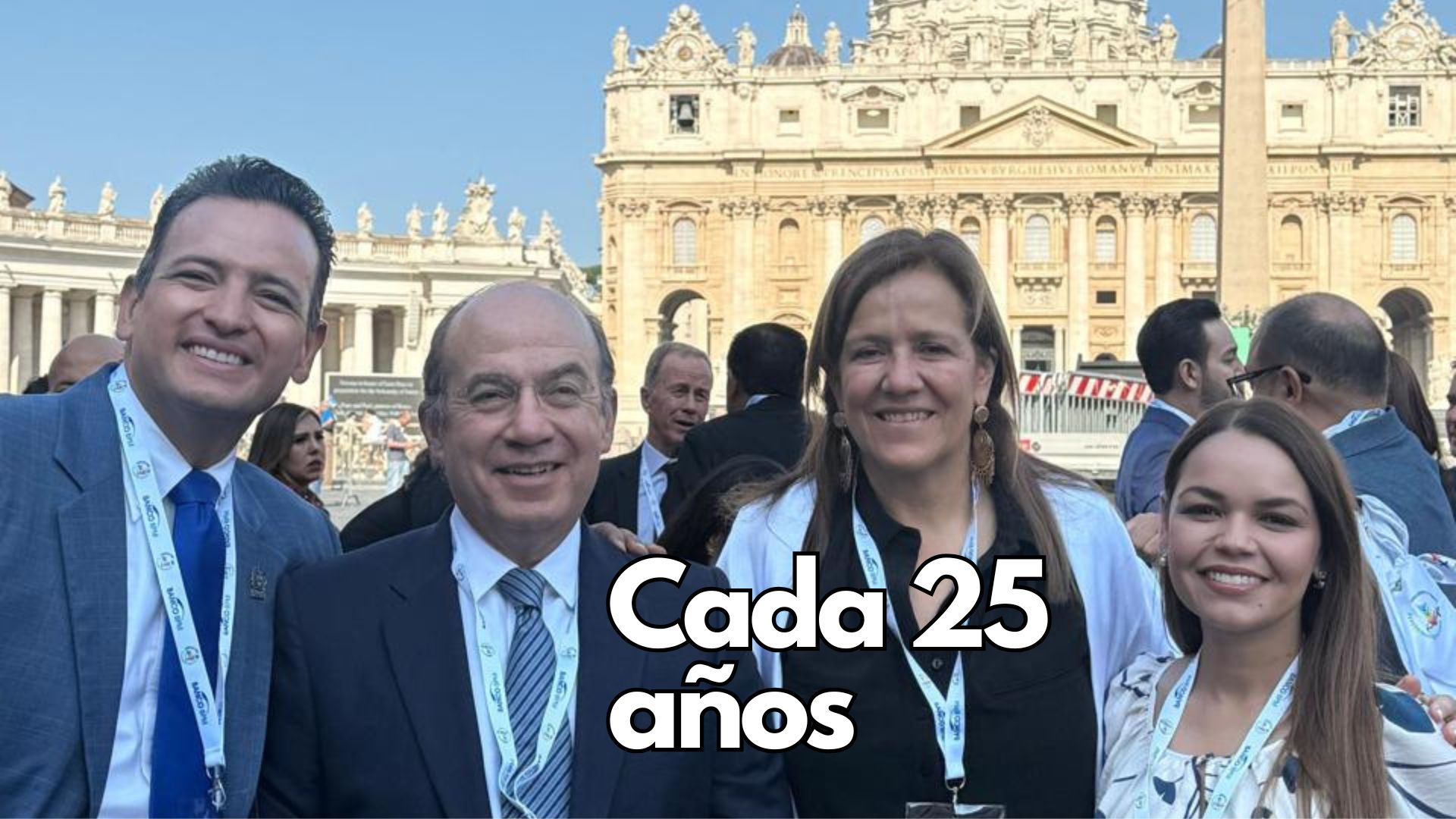 Asiste Marco Bonilla a audiencia general con el Papa León XIV
