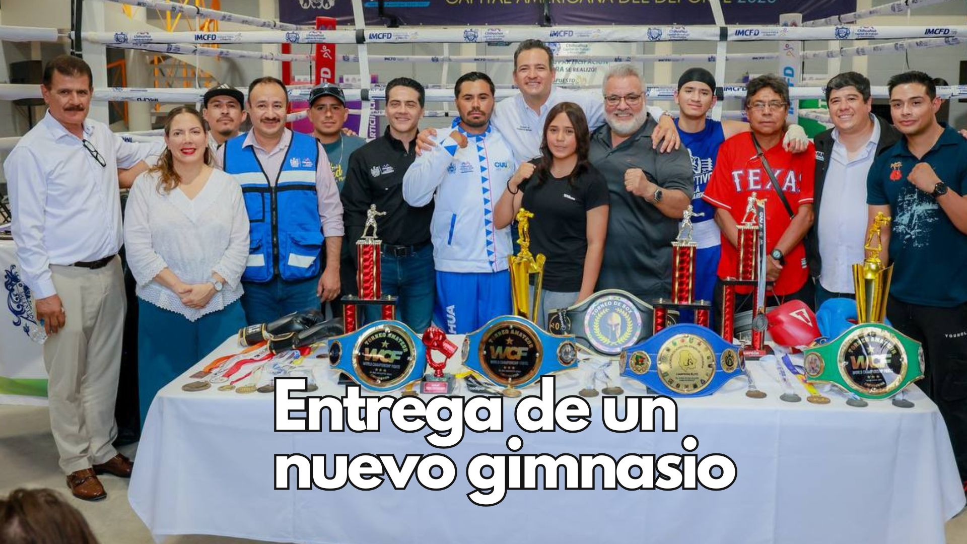 – Gracias al Presupuesto Participativo, ahora entrenarán en un espacio digno y totalmente equipado