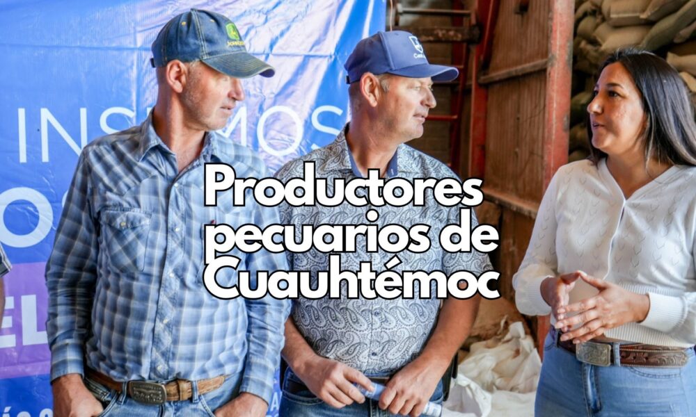 Entrega Desarrollo Rural más de 166.5 toneladas de concentrado lechero en Cuauhtémoc