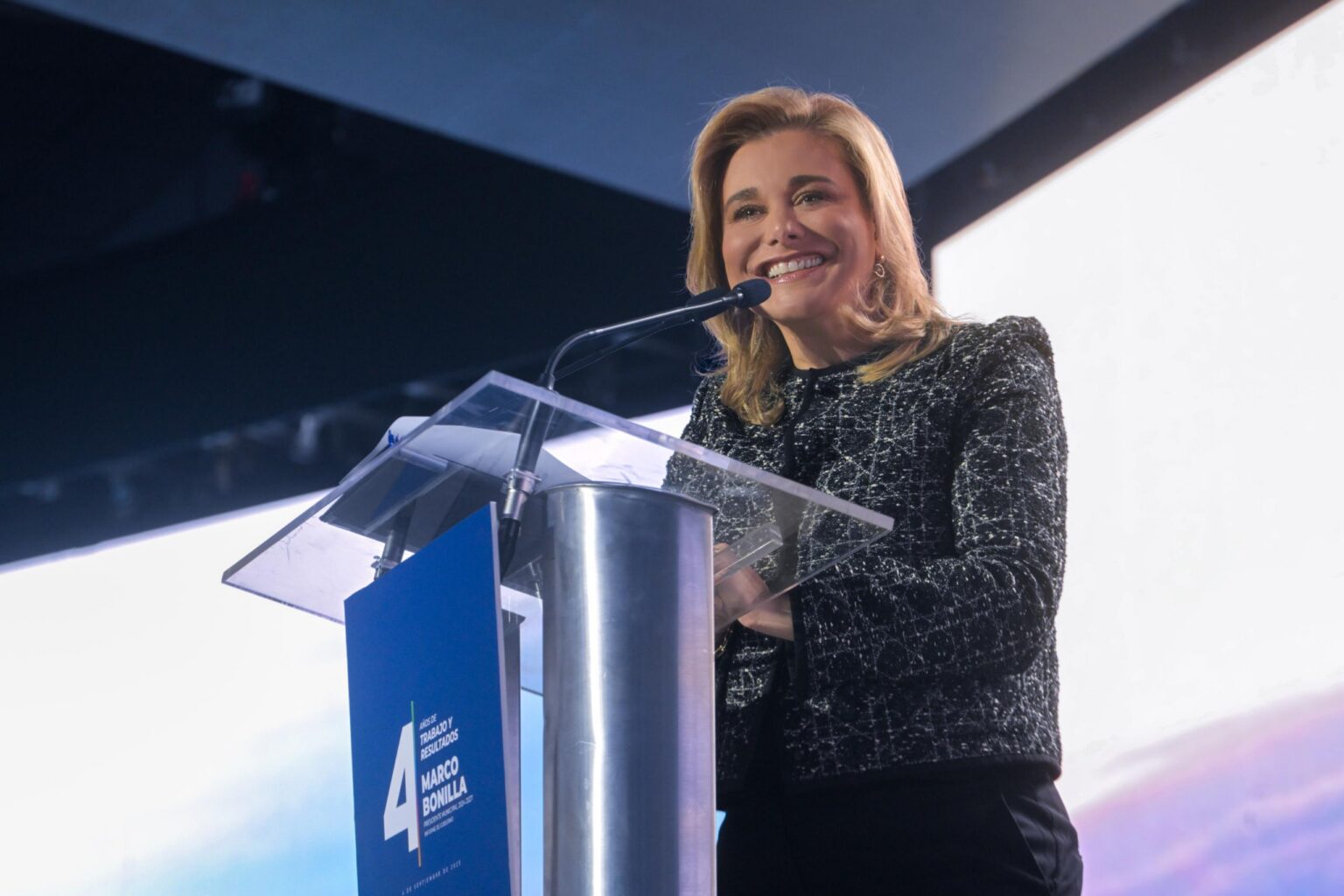 “Juntos daremos norte al país”: Maru Campos en el Informe de Marco ...