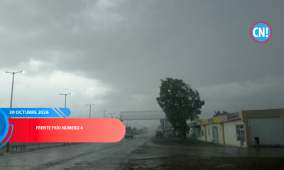 Pronóstico de lluvias en municipios de Chihuahua y llegada del frente frío número 4 este sábado 31 de octubre.
