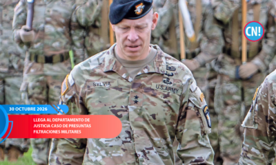 El secretario de Defensa de Estados Unidos, Pete Hegseth, durante una actividad oficial del Pentágono, en medio de una investigación por presuntas filtraciones de información militar.